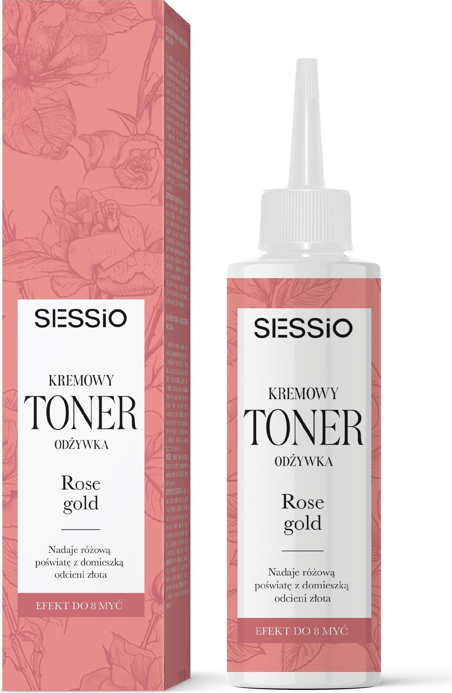 chantal hair toner sessio rose gold 100ml
