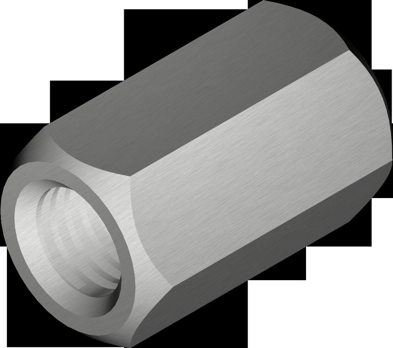 baks connecting nut nl m8 e90 100 pcs