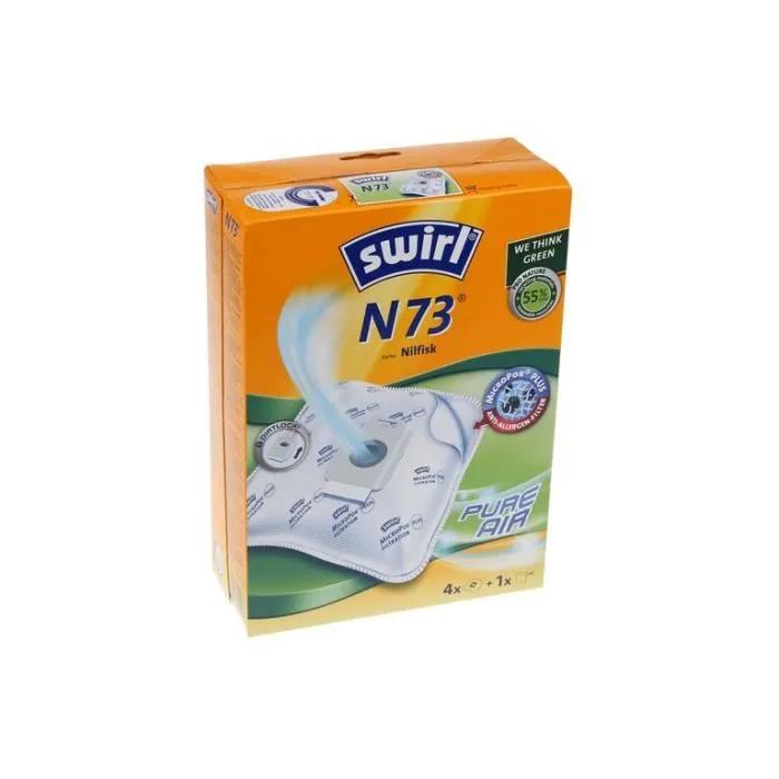 swirl vacuum cleaner bags n73 micropor plus 4 pack