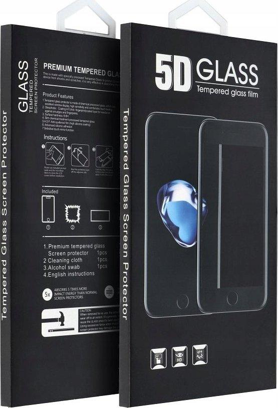 oem tempered glass screen protector 5d full glue for xiaomi redmi note 13 5g/13 pro 4g black