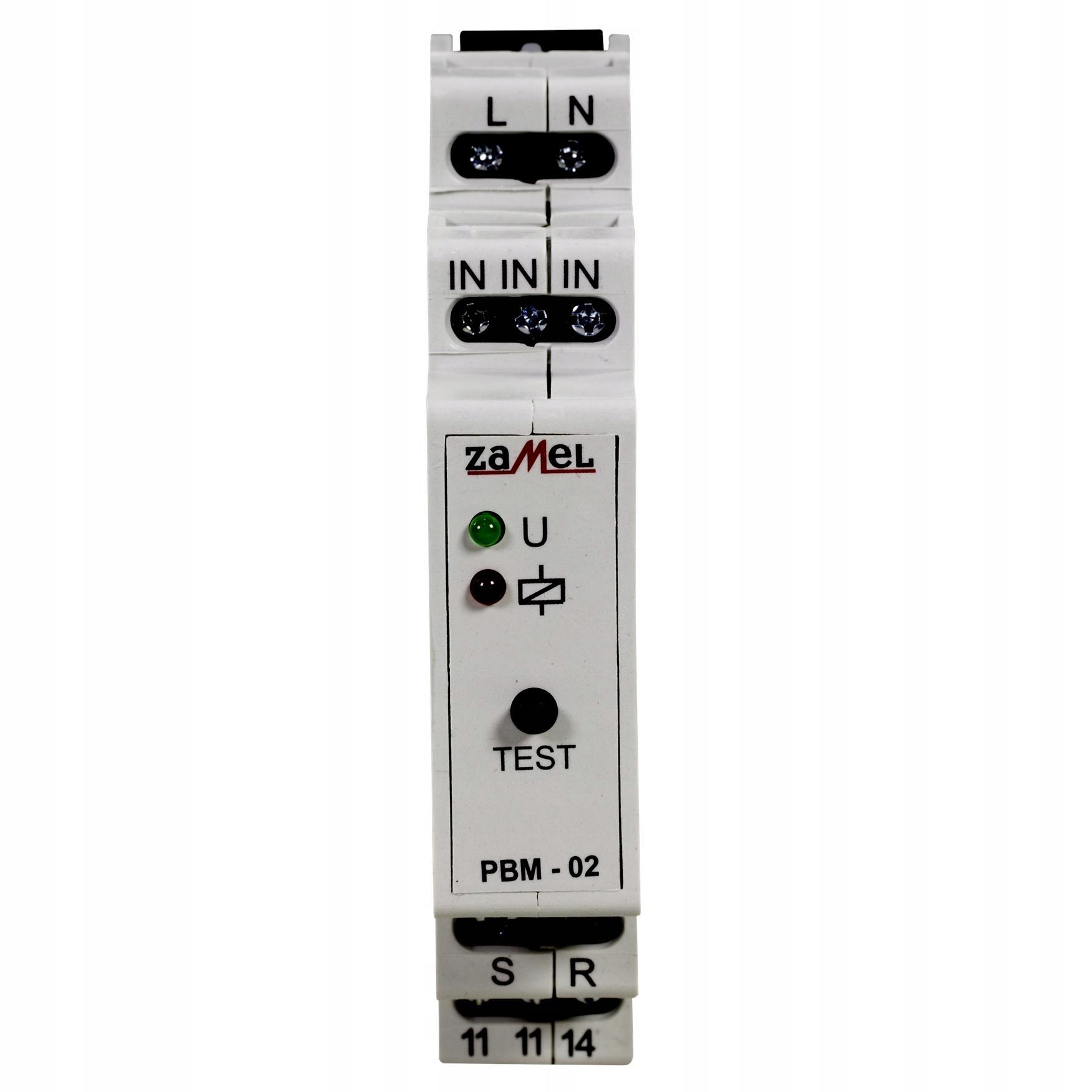 zamel bistable relay pbm-02 16a 230v ac