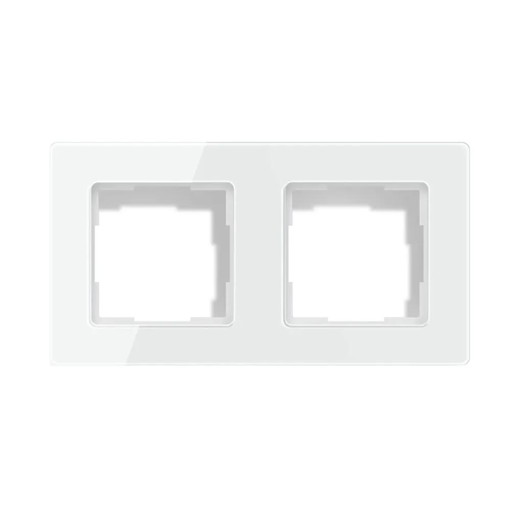 avatto light switch frame ts20 white