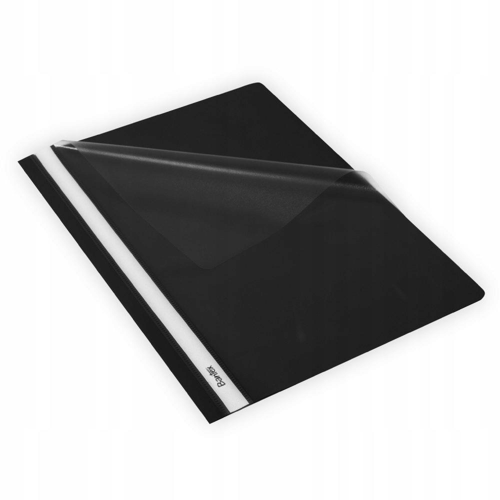 bantex project folder a4 black 10 pack