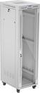 lanberg rack cabinet 42u 600x800 glass door flat pack