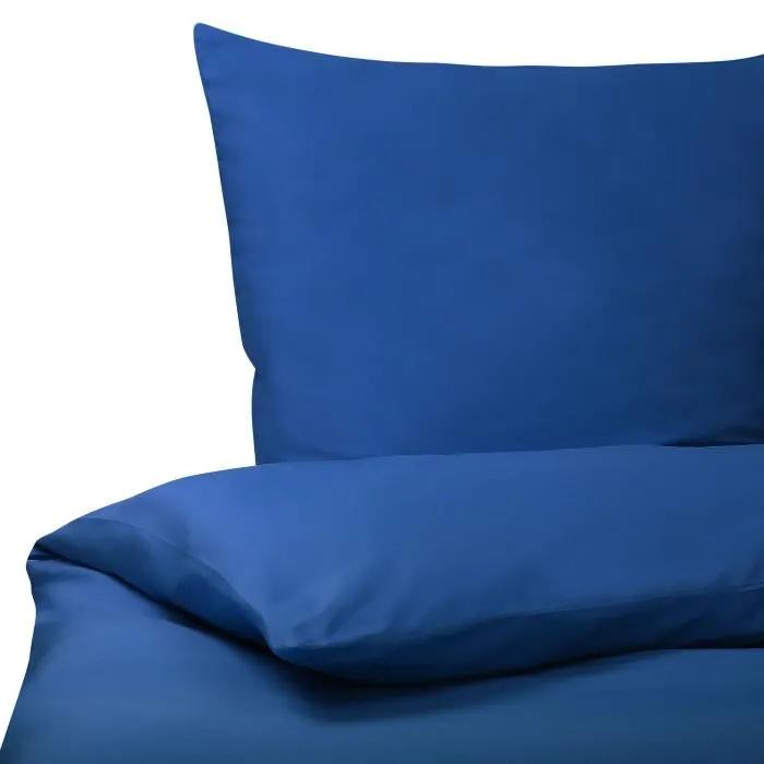 harmonridge duvet cover set satin cotton 200x220 cm dark blue