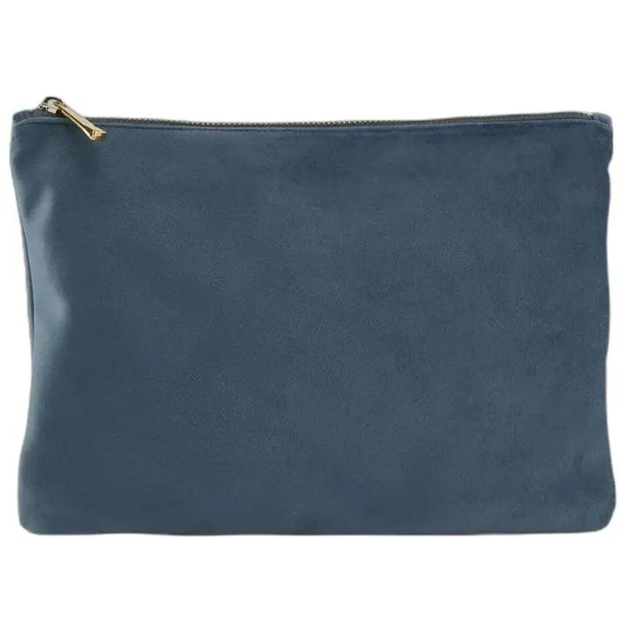 bagbase accessory pouch velvet blue topaz l