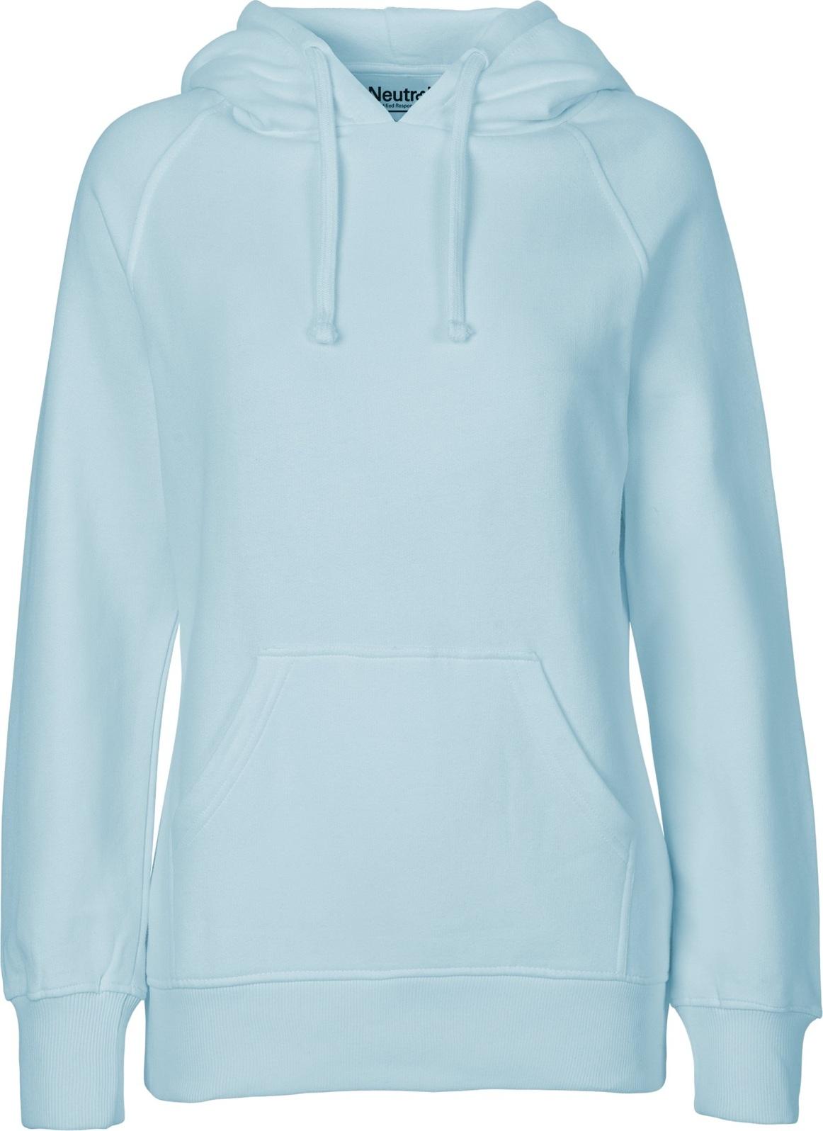 neutral hoodie ladies ne83101 light blue l