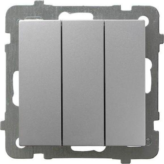 ospel triple switch silver as ospel