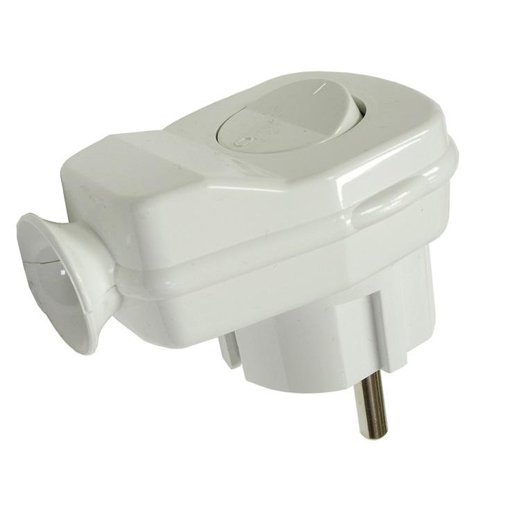 pce electrical socket wall mounted 16a ip20 white