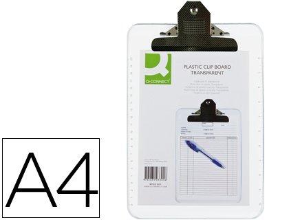 q-connect note holder a4 transparent 4mm