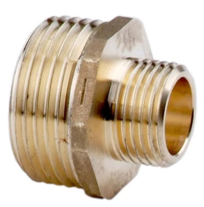 ferro reduction nipple 6/4'x1' brass