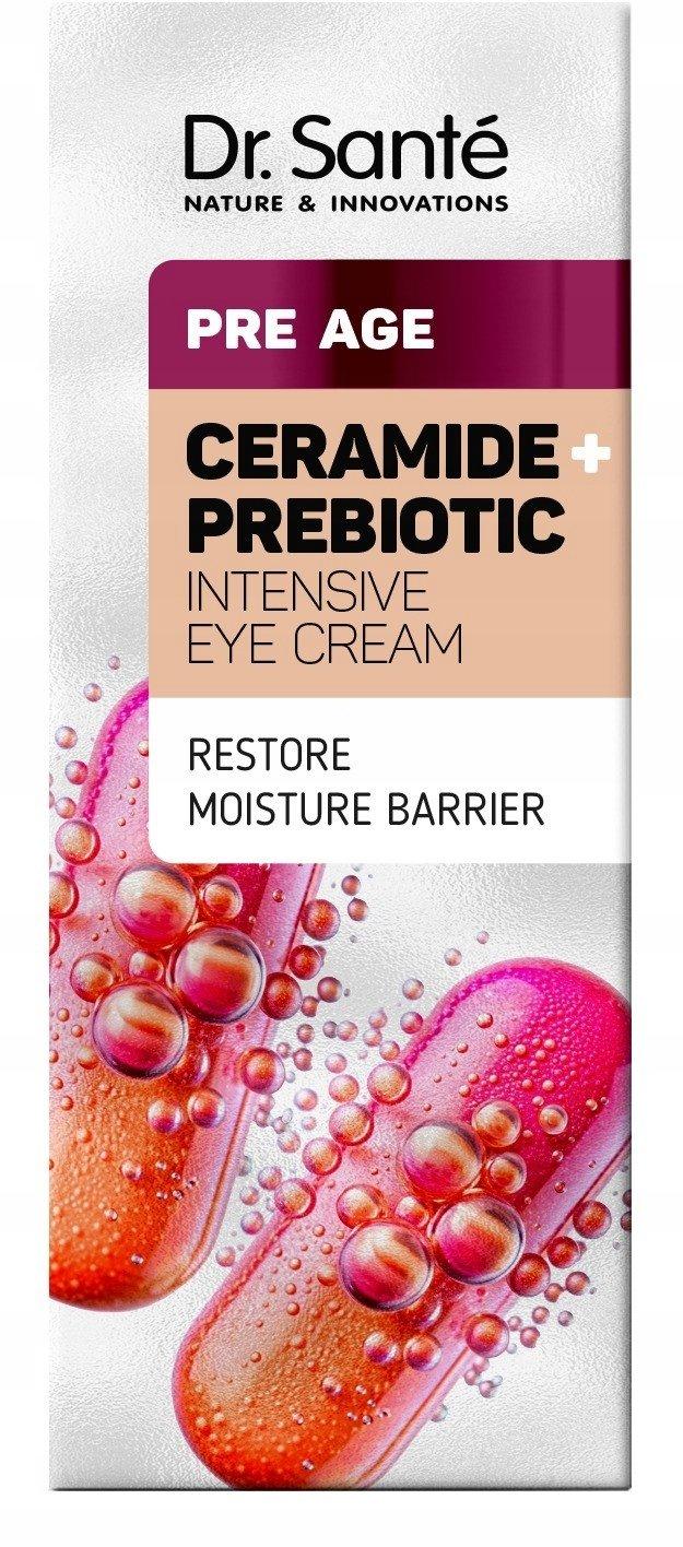 dr.sante eye cream pre age ceramide + prebiotic 15 ml