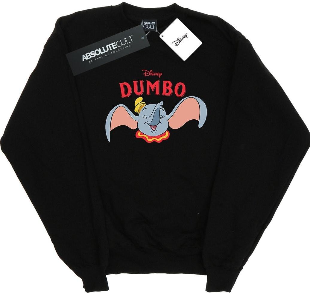 disney sweatshirt dumbo smile black s