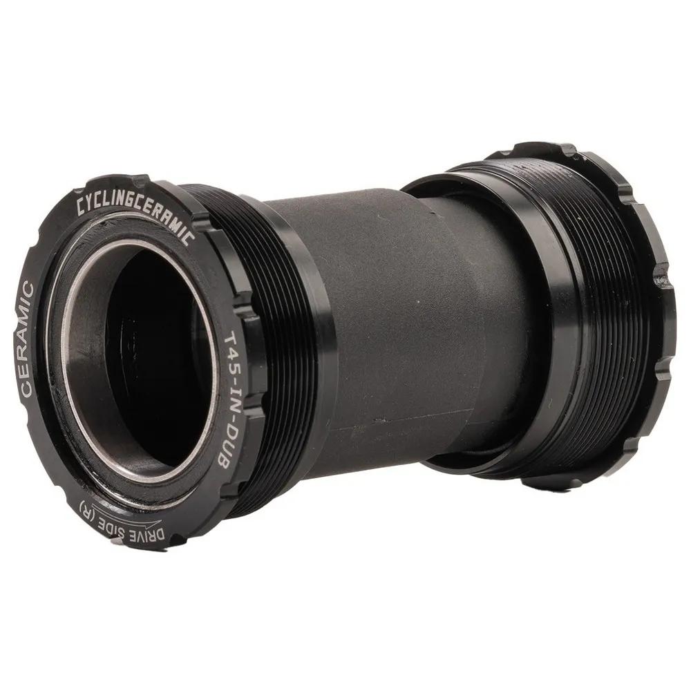 cycling bottom bracket t45 pressfit 30mm silver