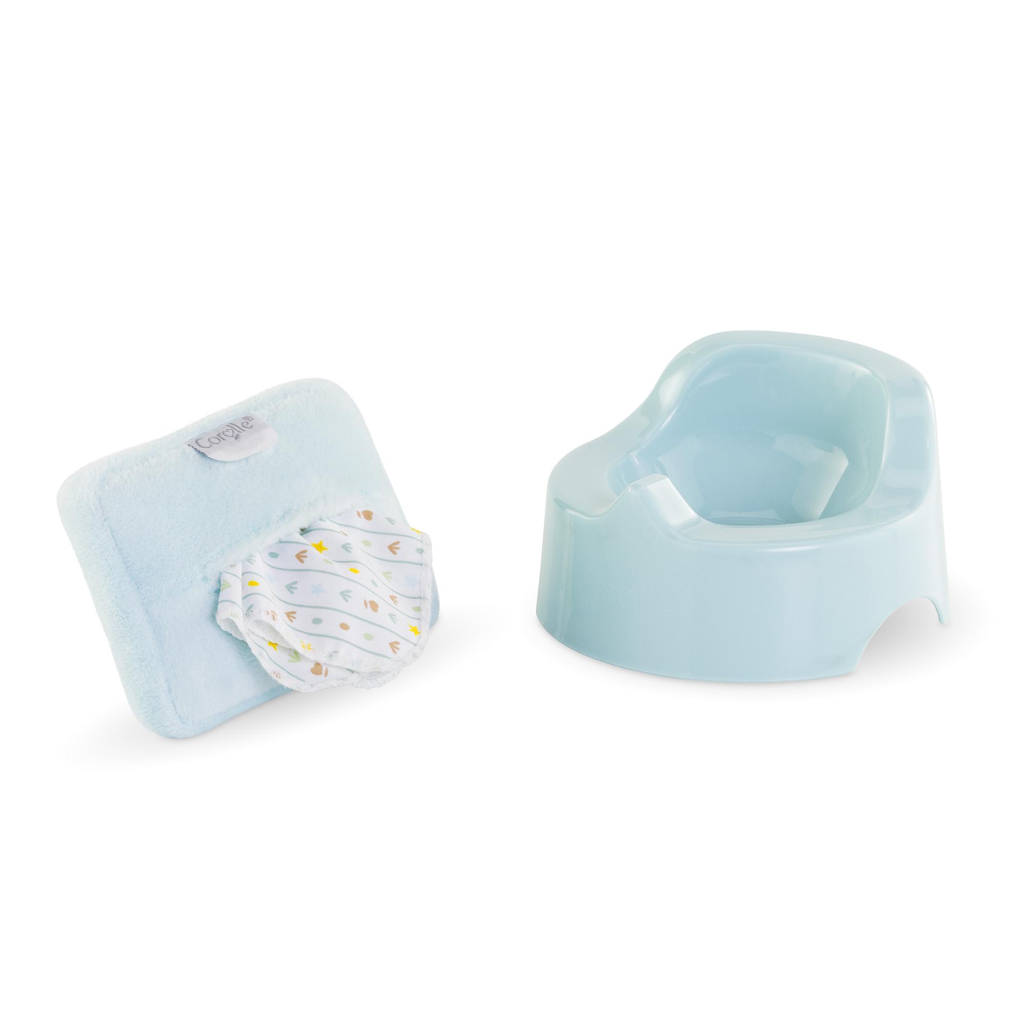 corolle accessories for dolls pot & lingette étoiles 30/36 cm