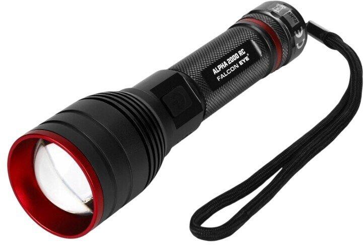 falcon eye flashlight alpha 2000 rc usb-c 2000lm