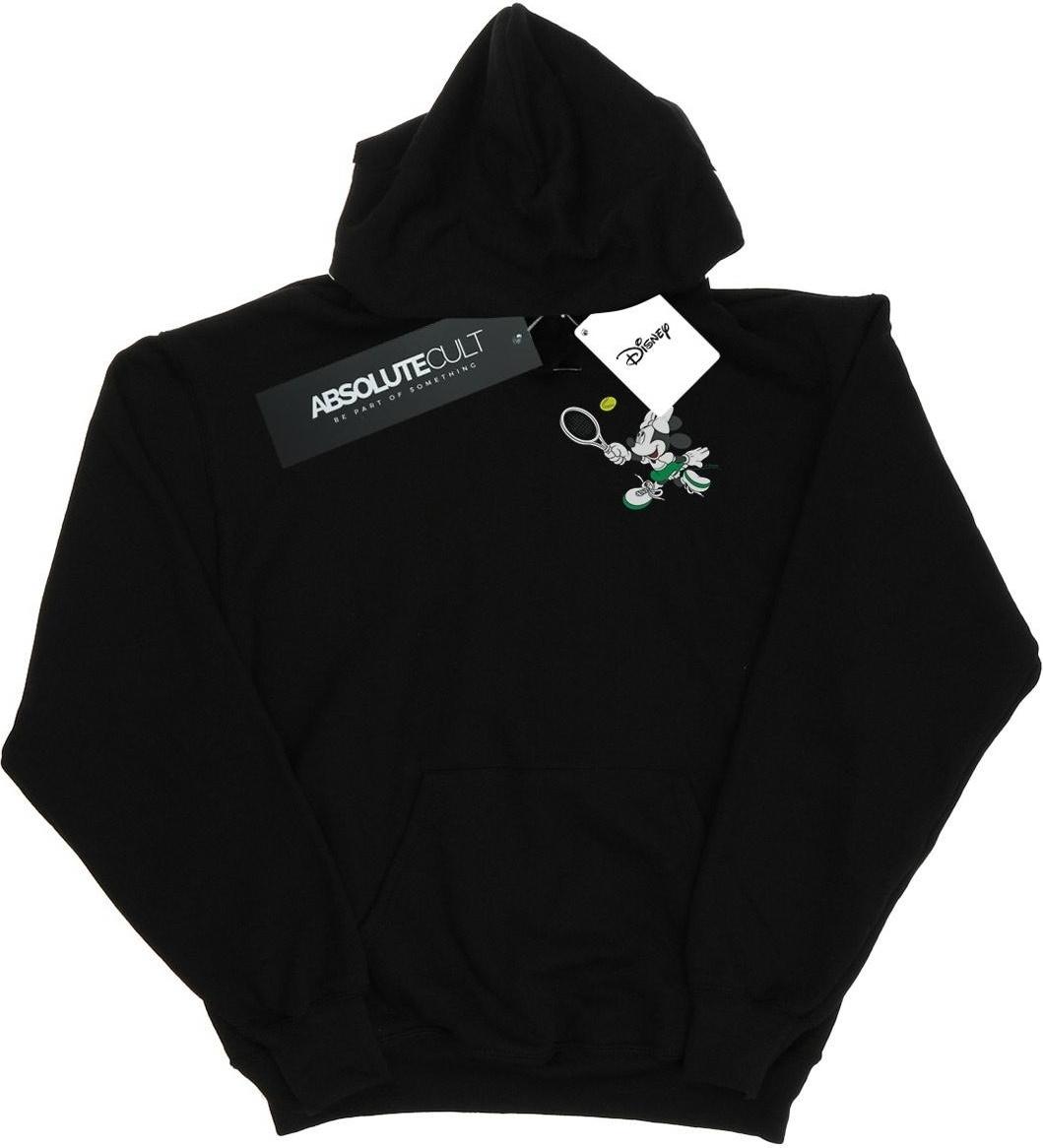 disney hoodie minnie mouse tennis print black s