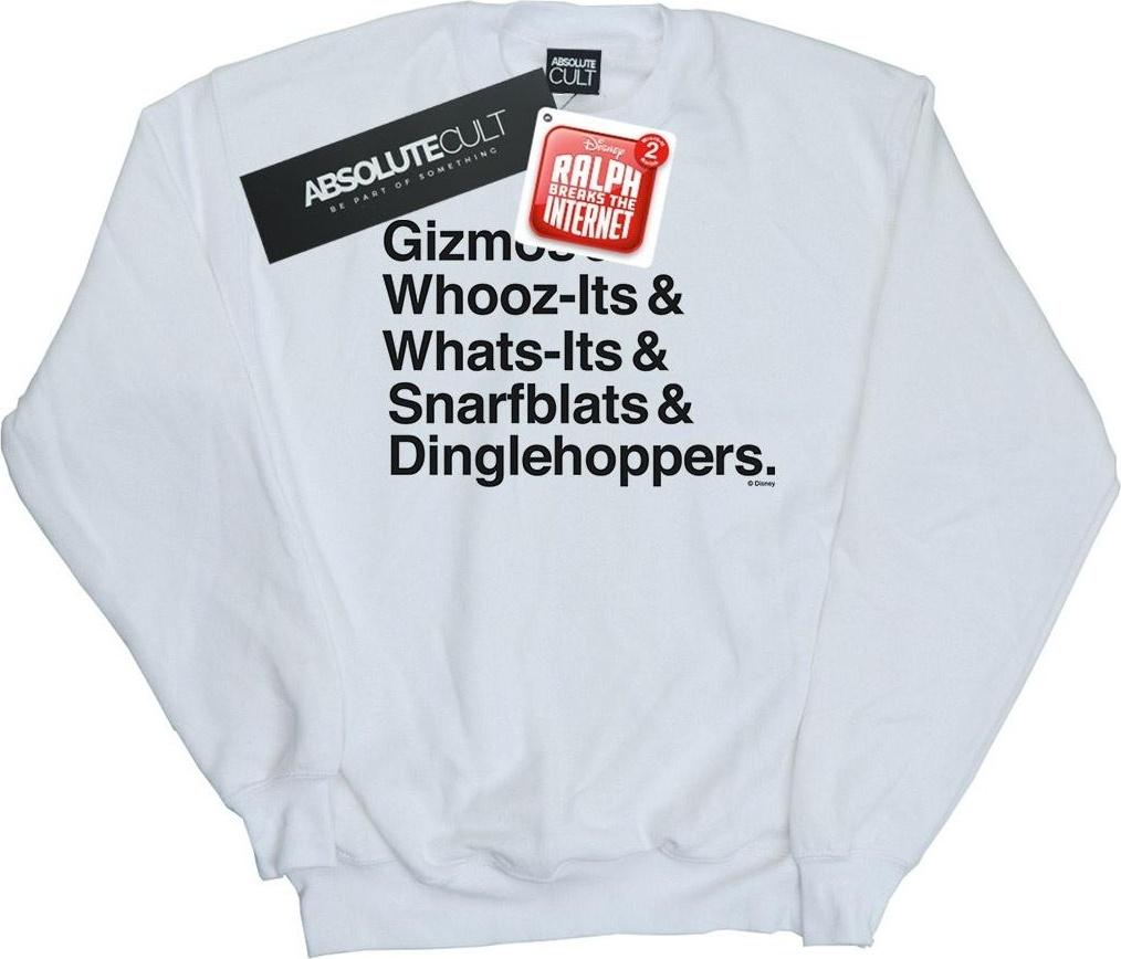 disney sweatshirt wreck it ralph white 4xl