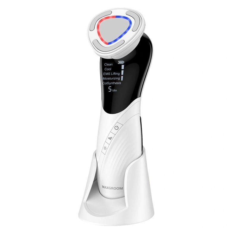 maxgroom facial massager d849 9-in-1 white