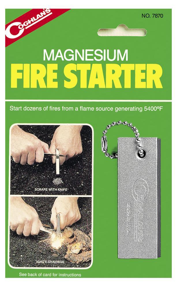 coghlans fire starter magnesium cg7870