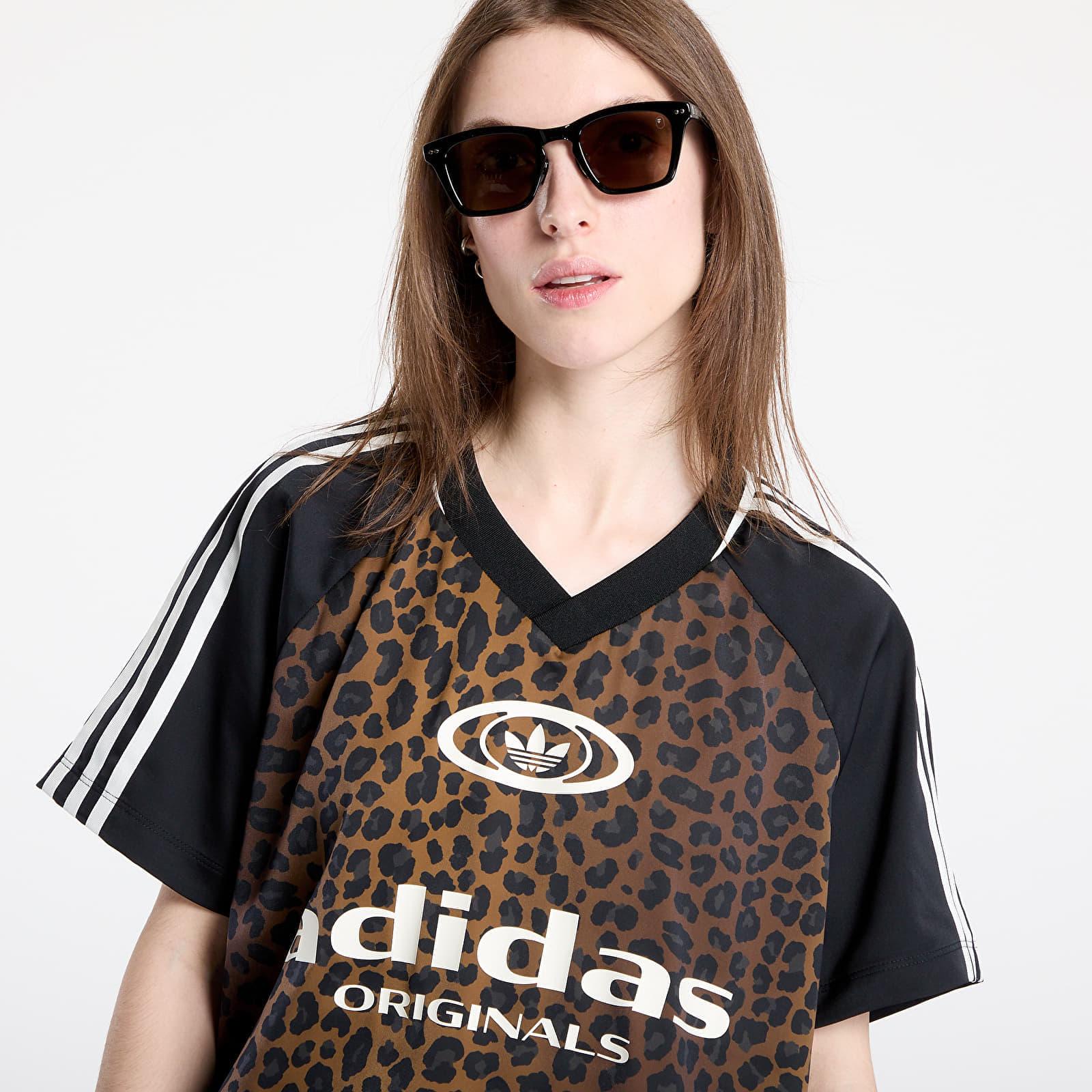 adidas t-shirt jersey multicolor/bronze strata s