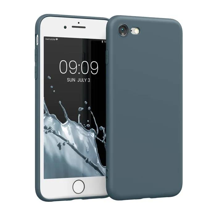 kwmobile phone case for iphone se/8/7 dark slate
