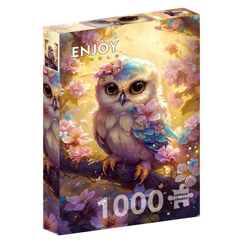 enjoy puzzle puzzle gentle owl 1000 pcs