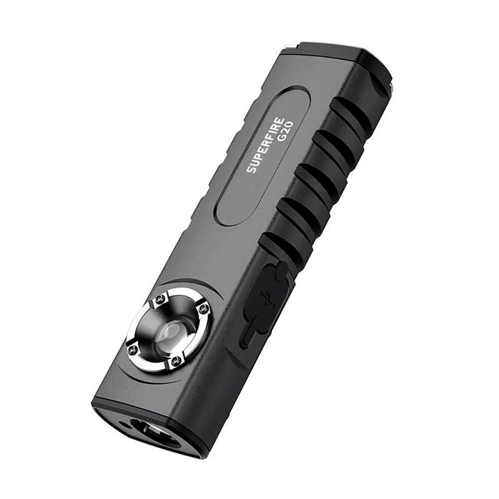 superfire multifunction flashlight g20 470lm usb