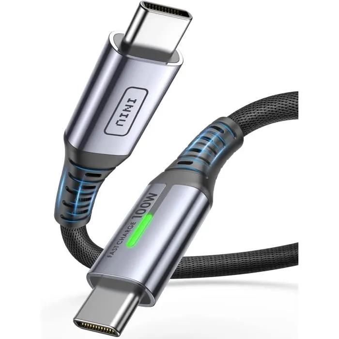 iniu charging cable usb c 100w 1m