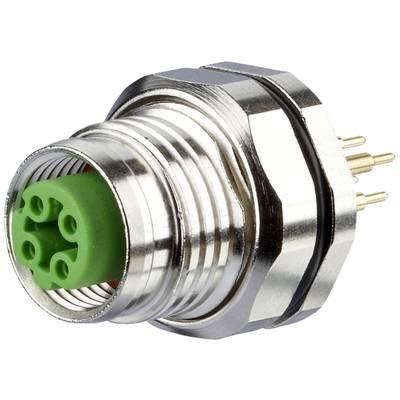 metz connect m12 connector m12 bu4 370 4 pole 1 pc
