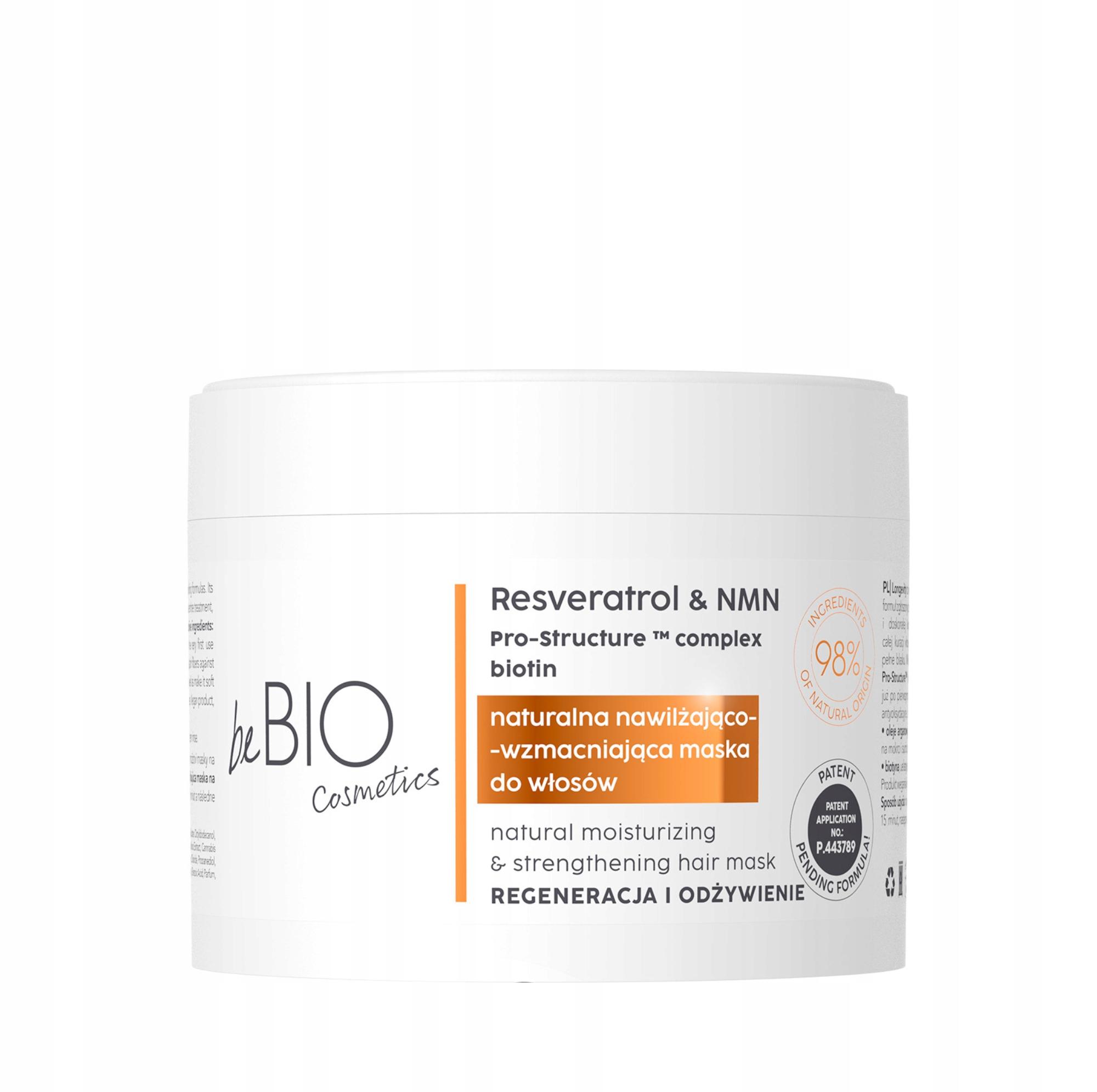 bebio hair mask longevity regeneration and nourishment 250ml