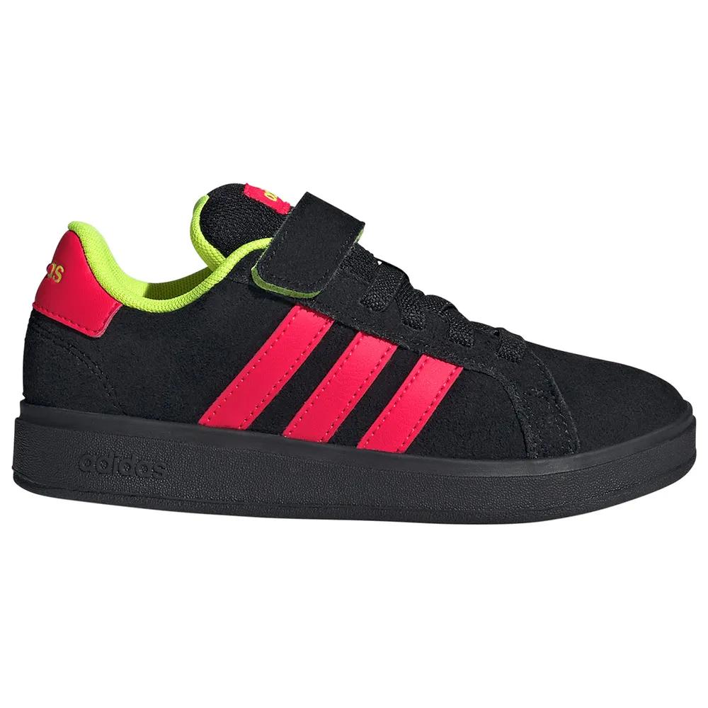 adidas sneakers grand court 00s black/red 33 eu