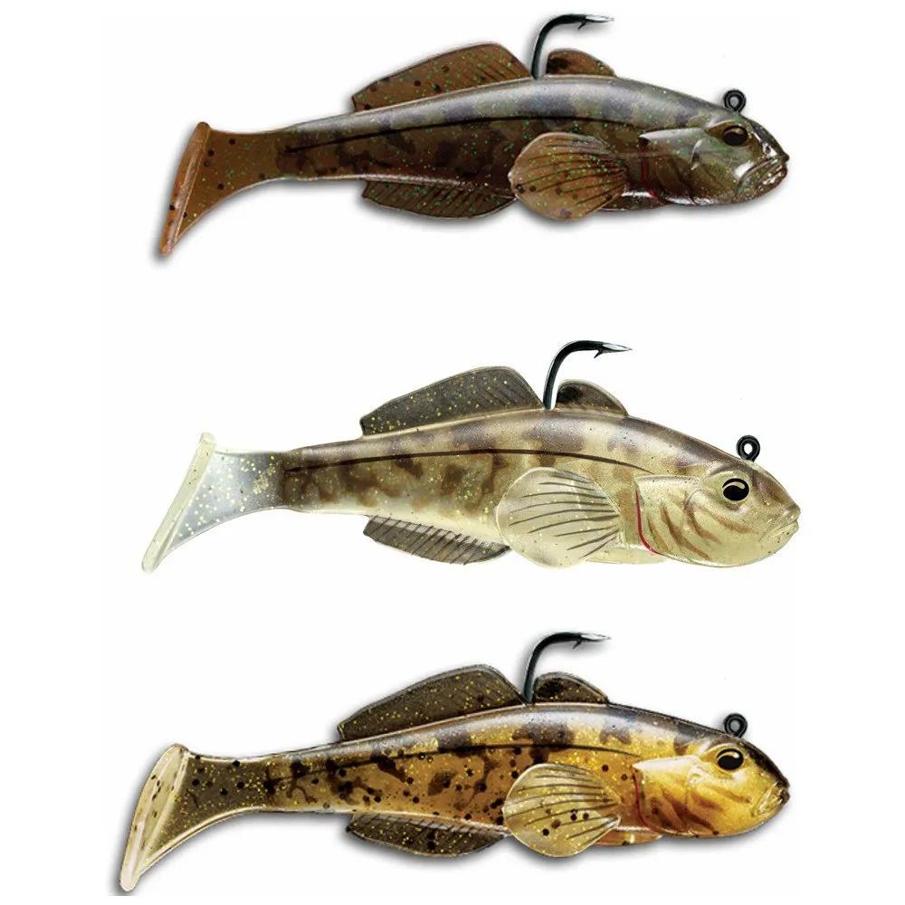 live target fishing lure goby swimbait 14g 80mm 3 pack