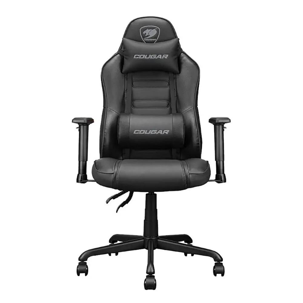 cougar gaming chair fusion s black 120kg