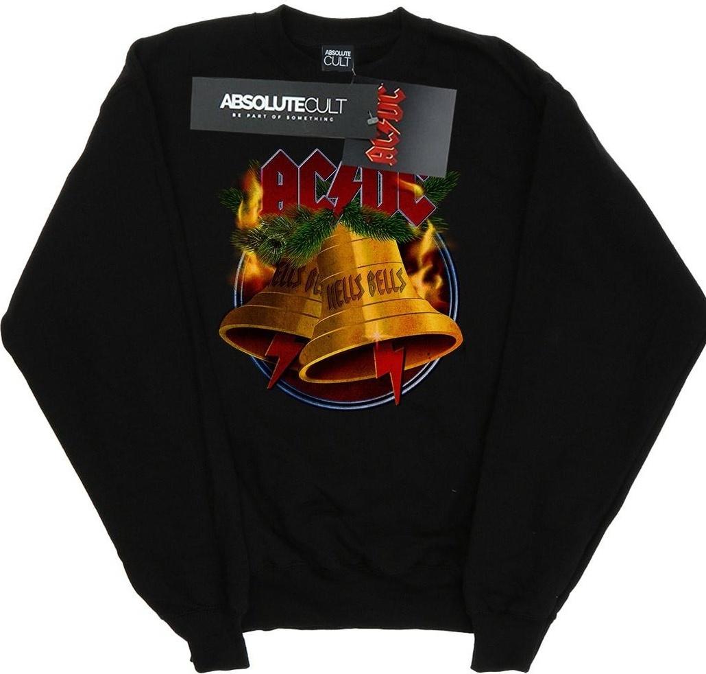 ac/dc sweatshirt hells bells black xl