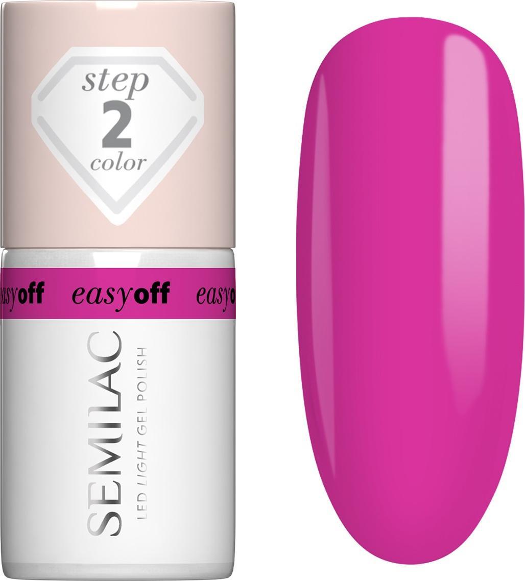 semilac nail polish easy off magenta crush 7 ml