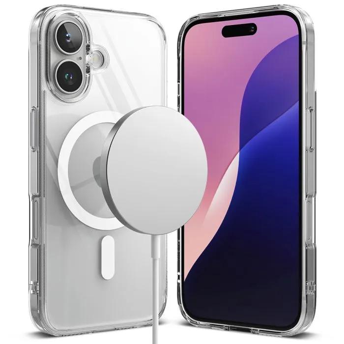 ringke phone case fusion magnetic magsafe iphone 16 clear