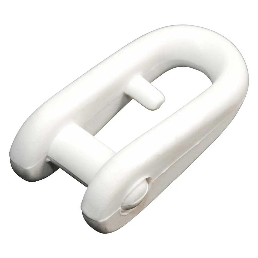 allen nylon screw shackle 10 units white 33mm