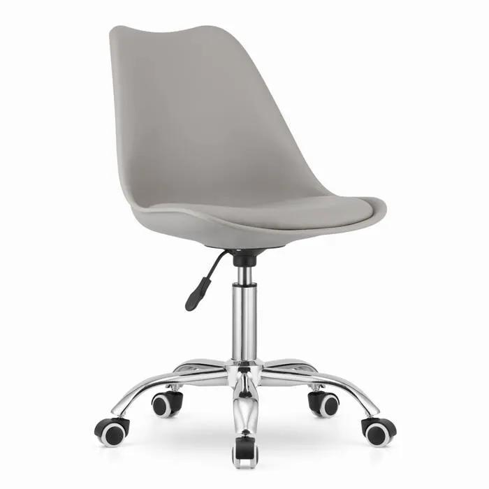 oskar office chair alba gray adjustable height 110kg