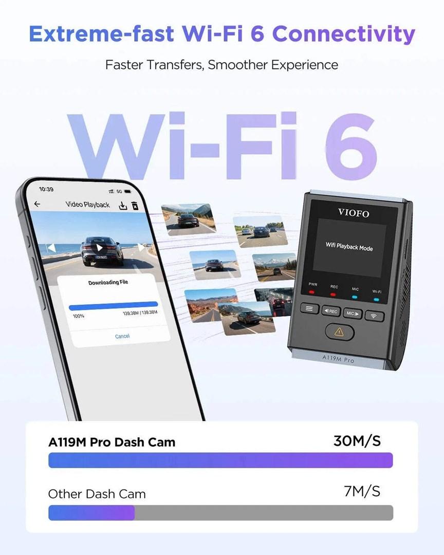viofo dashcam a119m pro 4k gps