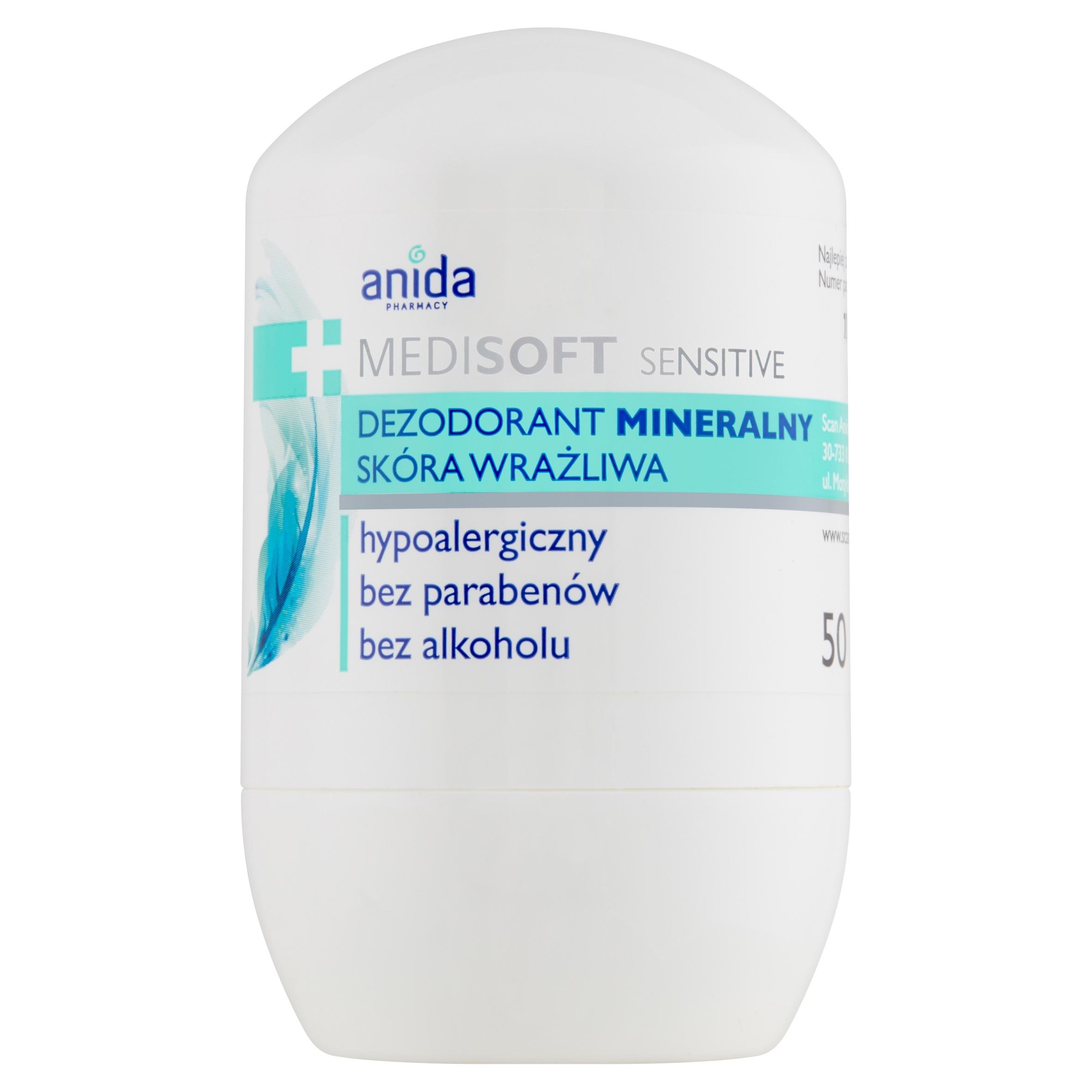 anida roll-on deodorant medisoft sensitive 50ml