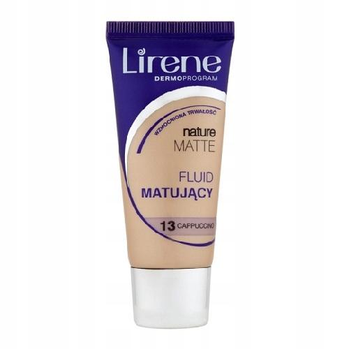 lirene foundation nature matte 13 cappuccino 30ml