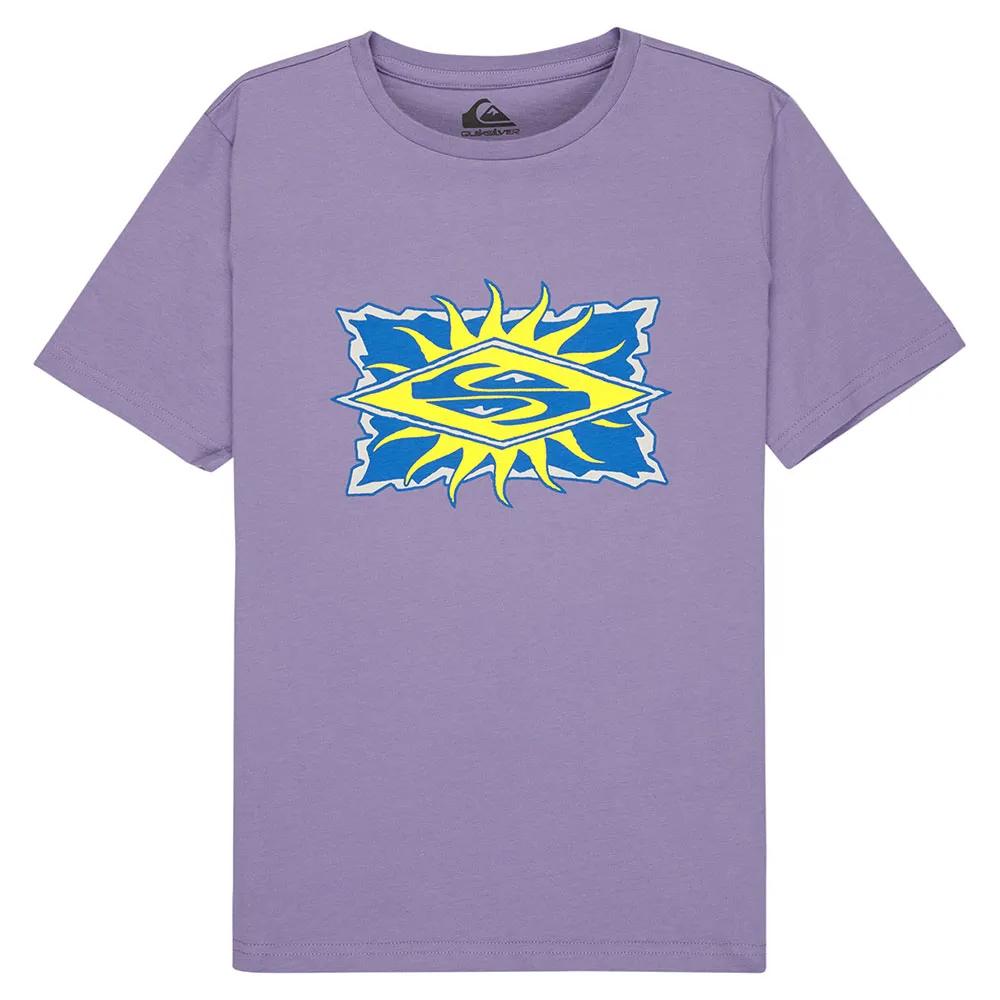 quiksilver t-shirt starfish stamp recycled cotton 12 years