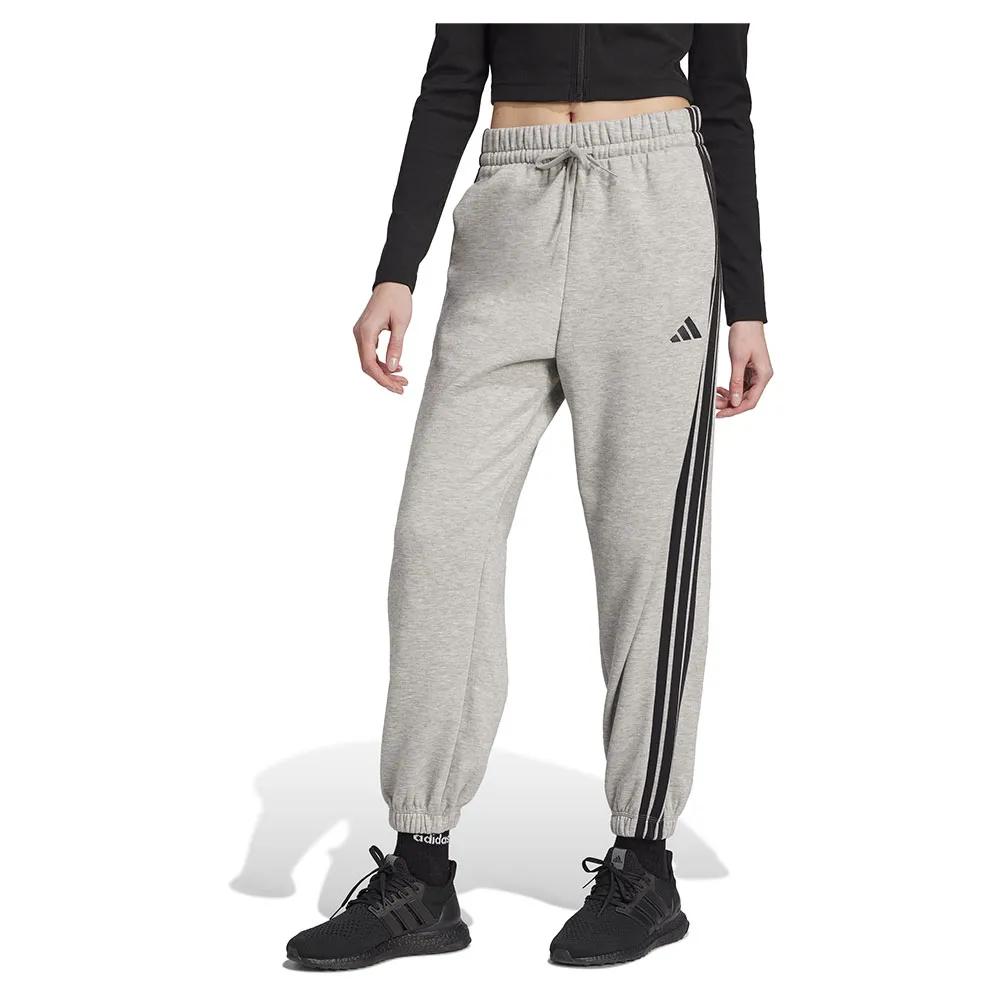 adidas joggers essentials 3 stripes fleece loose fit s