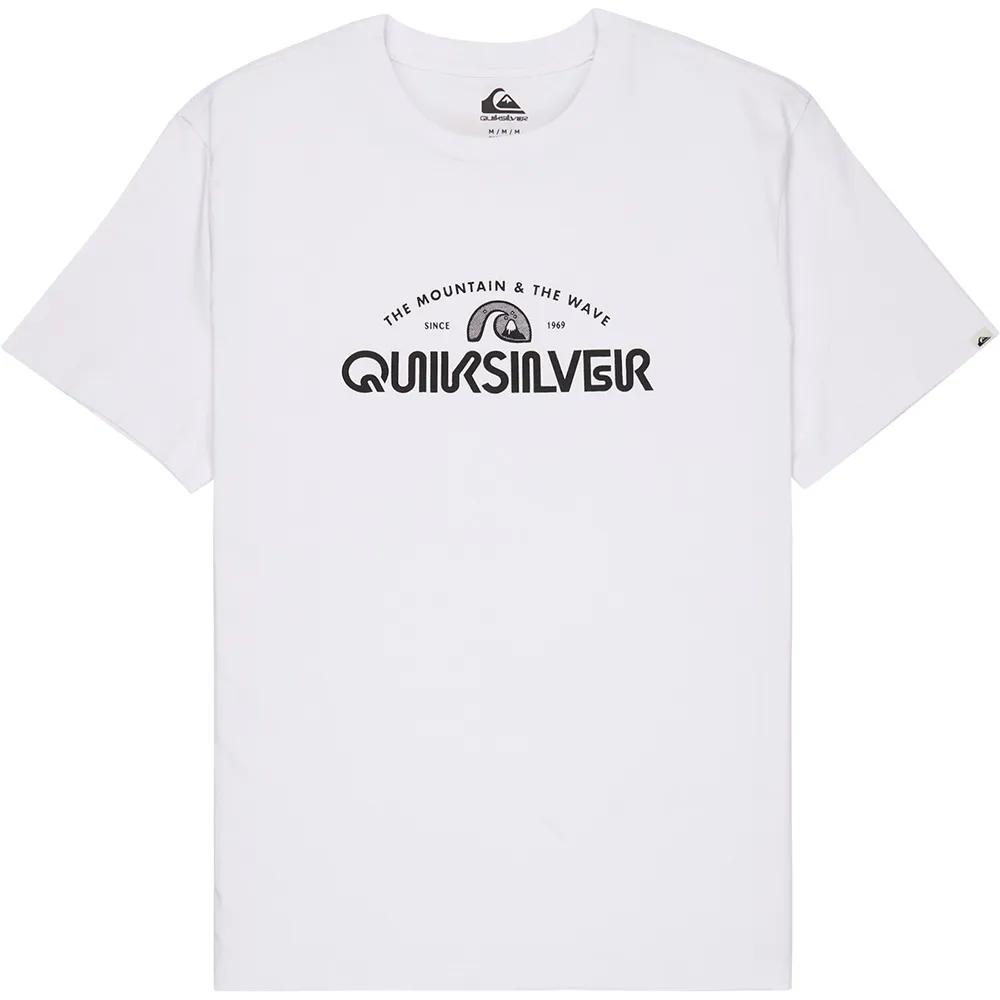 quiksilver t-shirt ev vista white
