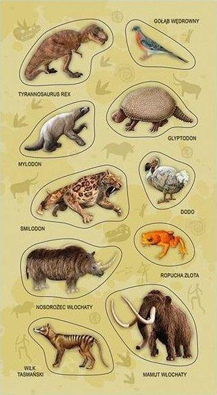 ranok stickers extinct species 10 pack