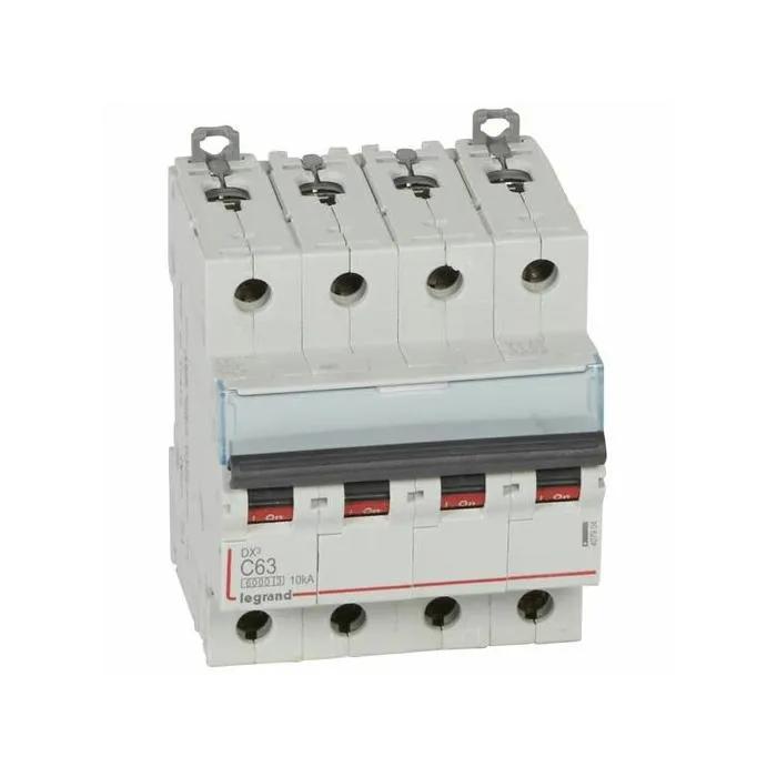 legrand circuit breaker dx3 6000 10ka 4p 63a