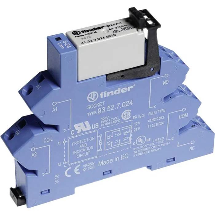 finder relay switch 38.62.7.024.5050 24v dc 1 pc