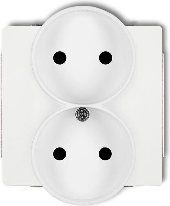karlik double socket outlet deco 250v 16a