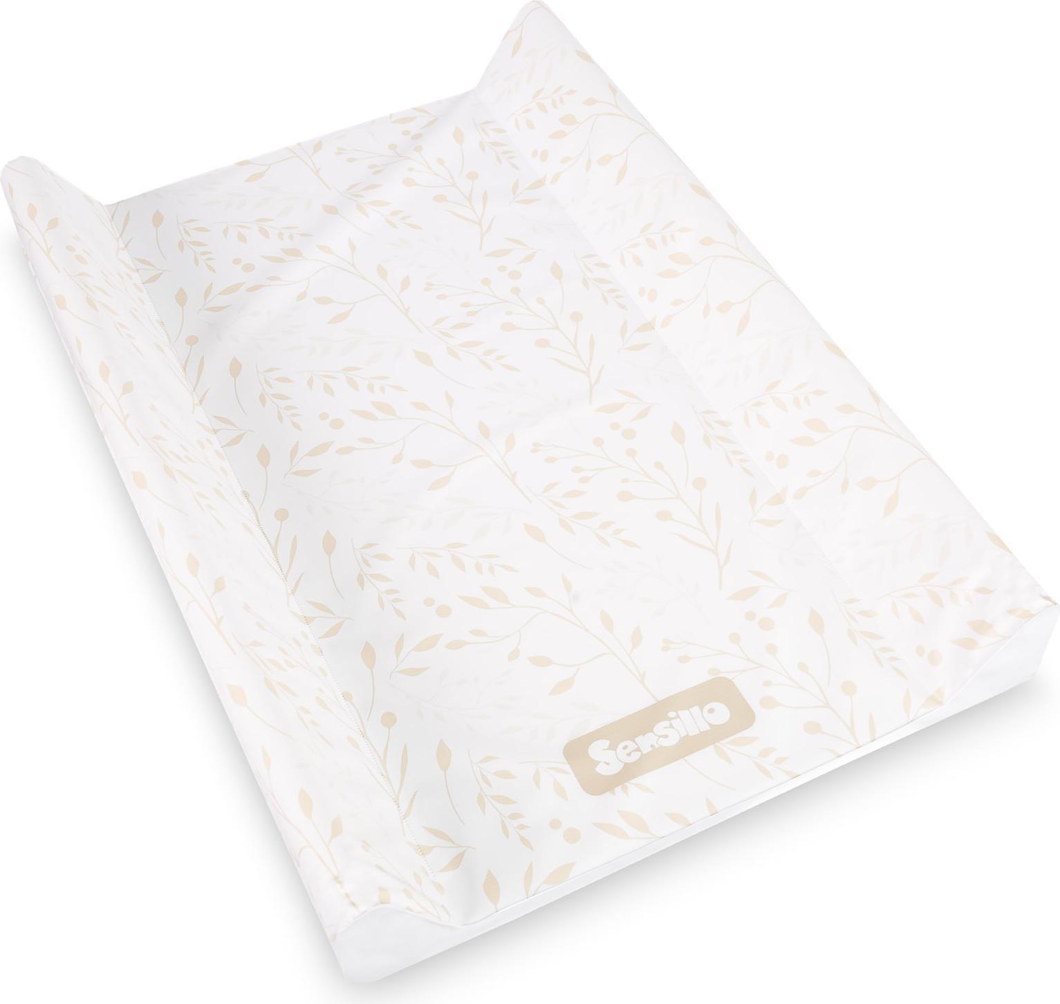sensillo changing pad beige leaf